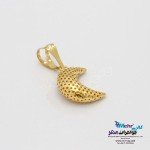 آویز طلا - طرح ماه