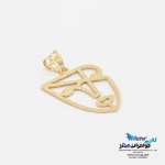 آویز طلا - طرح رخ
