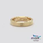 انگشتر طلا - طرح کارتیه