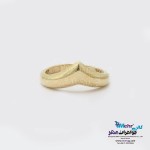 انگشتر طلا - طرح هندسی