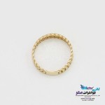 انگشتر طلا - طرح برگ زیتون