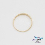 انگشتر طلا - طرح شیاردار