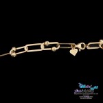 گردنبند طلا - طرح گوی تراش