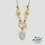 گردنبند طلا - طرح برگ