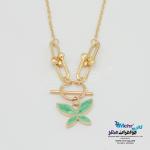 گردنبند طلا - طرح پروانه