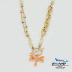 گردنبند طلا - طرح سنجاقک