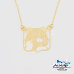 گردنبند طلا - طرح خرس