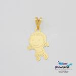 آویز طلا - طرح کودک شاد