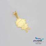 آویز طلا - طرح کودک شاد