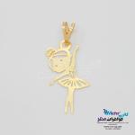 آویز طلا - طرح کودک شاد