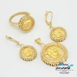نیم ست طلا - طرح ورساچه