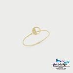انگشتر طلا - طرح دایره