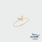 انگشتر طلا - طرح پروانه