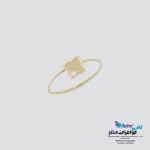 انگشتر طلا - طرح مربع و پازل