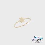 انگشتر طلا - طرح گل
