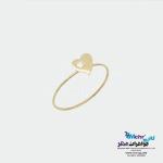 انگشتر طلا - طرح قلب