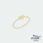 انگشتر طلا - طرح بال