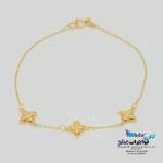 دستبند طلا - طرح روبرتو