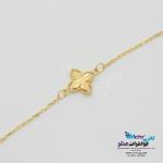 دستبند طلا - طرح روبرتو