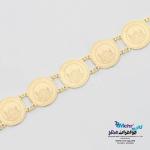 دستبند طلا - طرح سکه