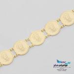 دستبند طلا - طرح سکه