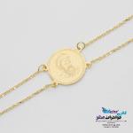 دستبند طلا - طرح سکه
