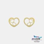 گوشواره طلا - طرح قلب