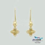 گوشواره طلا - طرح روبرتو
