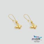 گوشواره طلا - طرح پروانه