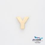 آویز طلا - طرح حروف لاتین Y