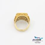 انگشتر طلا - طرح ققنوس