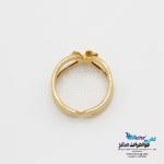 انگشتر طلا - طرح گل