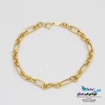 دستبند طلا - طرح فیگارو