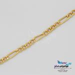 دستبند طلا - طرح فیگارو