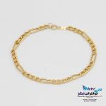 دستبند طلا - طرح فیگارو