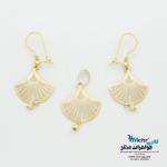 نیم ست طلا - طرح طاووس