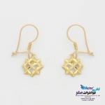 نیم ست طلا - طرح هندسی تراش