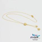 گردنبند طلا - طرح قلب تراش