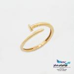 انگشتر طلا - طرح کارتیه میخ