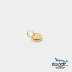 آویز طلا - طرح قلب تراش