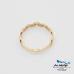 انگشتر طلا - طرح موج