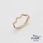 انگشتر طلا - طرح هندسی