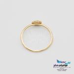 انگشتر طلا - طرح گل