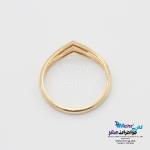 انگشتر طلا - طرح هندسی