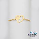 انگشتر طلا - طرح قلب