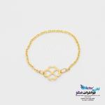 انگشتر طلا - طرح شبدر