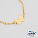 انگشتر طلا - طرح پروانه