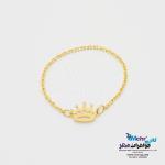 انگشتر طلا - طرح تاج