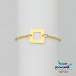 انگشتر طلا - طرح مربع