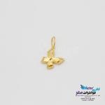 نیم ست طلا - طرح پروانه تراش